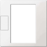 Universal-Zentralplatte Temperaturregler mit Touch-Display polarweiß System-M Schneider Merten MTN5775-0319