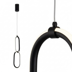 Pendelleuchte SANTANA LED 12W 700lm 4000K IP20 schwarz | HOROZ