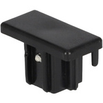 Endkappe für MEVA PRO-Schiene Schwarz, schwarz EDO777524 Edo Solutions