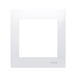 Rahmen 1fach für Hohlwanddose Gipskarton weiß glänzend IP20/IP44 Kontakt Simon 54 Premium DRK1/11