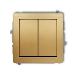 Lüsterklemme-Schaltmechanismus  gold IP20, IP44, 10AX 250V~ (Serie/Kategorie: DECO) 29DWP-2