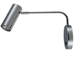 Wandleuchte  Innenleuchte Spot Chrom 1x Tuba 1x GU10 rund Aluminium Zuma Line Tubo WL 20034-CH