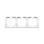 Rahmen 3fach weiß Kontakt Simon BMR3/11