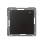 Taster mit Klingel-Symbol Anthrazit Ospel Impression ŁP-6Y/m/50