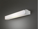 LED-Wandleuchte Simple 11W 3000K rechteckig chrom IP44 W0145 Maxlight