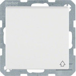 Steckdose SCHUKO mit Klappdeckel Q.1/Q.3 polarweiß samt 47516089 HAGER