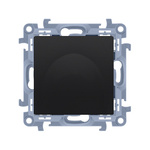 Kabelausgang (Modul) Mattschwarz Simon 10