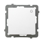 Taster mit Klingel-Symbol weiss Ospel As ŁP-6G/m/00