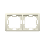 Rahmen 2fach beige Kontakt Simon BMR2/12