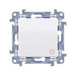 Klingeltaster (Modul) 10AX 250V weiß Simon 10