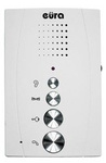 Sprechanlage EURA ADP-51A3 DIFESA 1-Familien, 2 Haustelefone, Gegensprechanlage, weiß