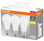 Set mit 3x LED-Glühbirne E27 13W 2700K 1521lm Osram