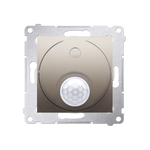 Schalter (Modul) mit Bewegungssensor 20-500W gold matt Simon 54 Premium Kontakt Simon DCR10T.01/44