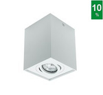 Deckenleuchte Deckenstrahler 1 weiß GU10 einstellbar 25° eckig