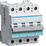 Leitungsschutzschalter 4 polig 10kA/15kA C-40A 4M Hager NCN440