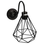 LOFT ALAMBRA CORTO E27 schwarz Wandleuchte EDO777194 Edo Solutions