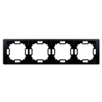 Rahmen 4-fach graphit matt Kontakt Simon BMRC4/28