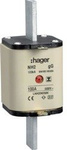 NH-Sicherungseinsatz NH2 gG 500V 100A Kombi- Melder mit isolierter Grifflasche Hager LNH2100MK