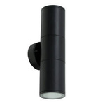 RENIS Black 2xGU10 IP54 schwarz EDO777356 Edo Solutions Garden Line Fassadenwandleuchte