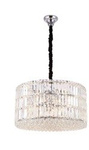 Puccini 18xE14 runde Kristall-Pendelleuchte P0267 Maxlight