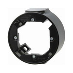 Aufputz-Rahmen 1fach Serie 1930 schwarz, glänzend 100101 HAGER