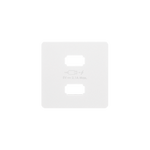 Abdeckung für USB-Ladegerät weiß Simon 82