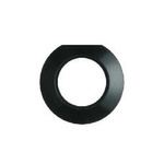 Endrahmen 1fach Serie 1930 schwarz, glänzend 138141 HAGER