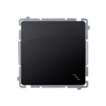 Treppenschalter 10AX 250V mit Aufdruck "Treppe" graphit matt Kontakt Simon BMW6.01/28