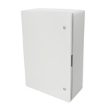 ABS-Standard-Gehäuse 400x600x200 mit verzinkter Montageplatte (weiß) HOROZ