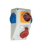 R-BOX compact 32A/p 1x250V Schaltschrank + L-P Leistungsschalter B.325/1/LP Pawbol