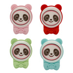 Kinder-Stecklampe ANDY Nachtlicht für Steckdose Panda 1W 30lm IP20 2CCT (zufällige Farbe: Rosa/Blau/Grün/Rot) | HOROZ