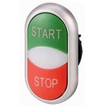 Doppelter grün/roter /START-STOP/ Leuchtdrucktaster mit Selbsthaltung M22-DDL-GR-GB1/GB0 EATON