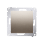 Taster Wechsler (Modul) 1 polig Steckklemmen Gold Simon 54 Premium Kontakt Simon DP1.01/44