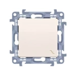 Wechselschalter (Modul) 10AX 250V cremefarben Simon 10