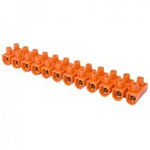 LTF-Klemme thermoplastisch, 2,5 mm2, 12 Leiterbahnen, orange LTF12-2,5