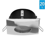 Dekorativer Ring zur Fassung Leuchte OH35 Chrom Kobi