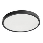 Plafond PERETI 24W schwarzer Ring 35cm, 3000K warme Farbe, 2400lm, IP44, 220-240V EDO777616 EDO Solutions