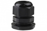 PG-21 nicht brennbare Isolierverschraubung schwarz F-electro