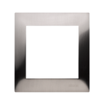 Rahmen 1fach Inox IP20/IP44 Simon 54 Premium Kontakt Simon DR1/61