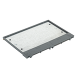 Abdeckung für Bodendose 6- Module SF6xx/1 Ersatzteil) grau Kontakt Simon Connect RSF0046/1