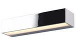 LED-Wandleuchte Krom klein 2x4.3W 3000K 516lm rechteckig chrom W0225 Maxlight