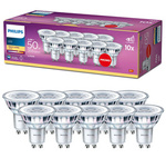 Satz mit 10 Stück LED-Strahlern Classic GU10 4,6 W 2700 K WW 355 lm 36D ND 10PK Philips Lighting