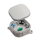 Hermetischer Aufputzkasten mit PH-Klemmen 92x92 klik IP54 grau A.0020 Pawbol
