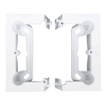 Aufbau-Gehäuse tief (40mm) 1Stück DSC/.. = 2 Elemente weiß Simon 54 Premium Kontakt Simon DSC/11