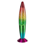 Schreibtischlampe GLITTER RAINBOW mehrfarbig E14 15W IP20 Rabalux