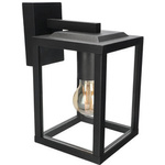 Fassaden-Wandleuchte GAIA S BLACK E27 schwarz IP44 EDO777370 Edo Solutions Garden Line
