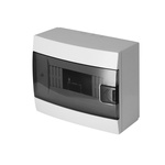 Aufputz 8-fach Schaltschrank rauchweiß HOROZ