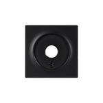 Abdeckung für SAT-Steckdose Schwarz, Serie ViP ViPlast