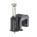 Kabelhalter FLOP YDYp2x2.5 8/6 schwarz Paket 100Stk H.7013C Pawbol