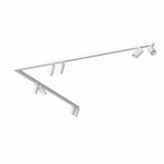 Deckenleiste 90° 2x150cm MONO CORNER VIII 2x150 WHITE 8xGU10 Weiß IP20 220-230V 10W